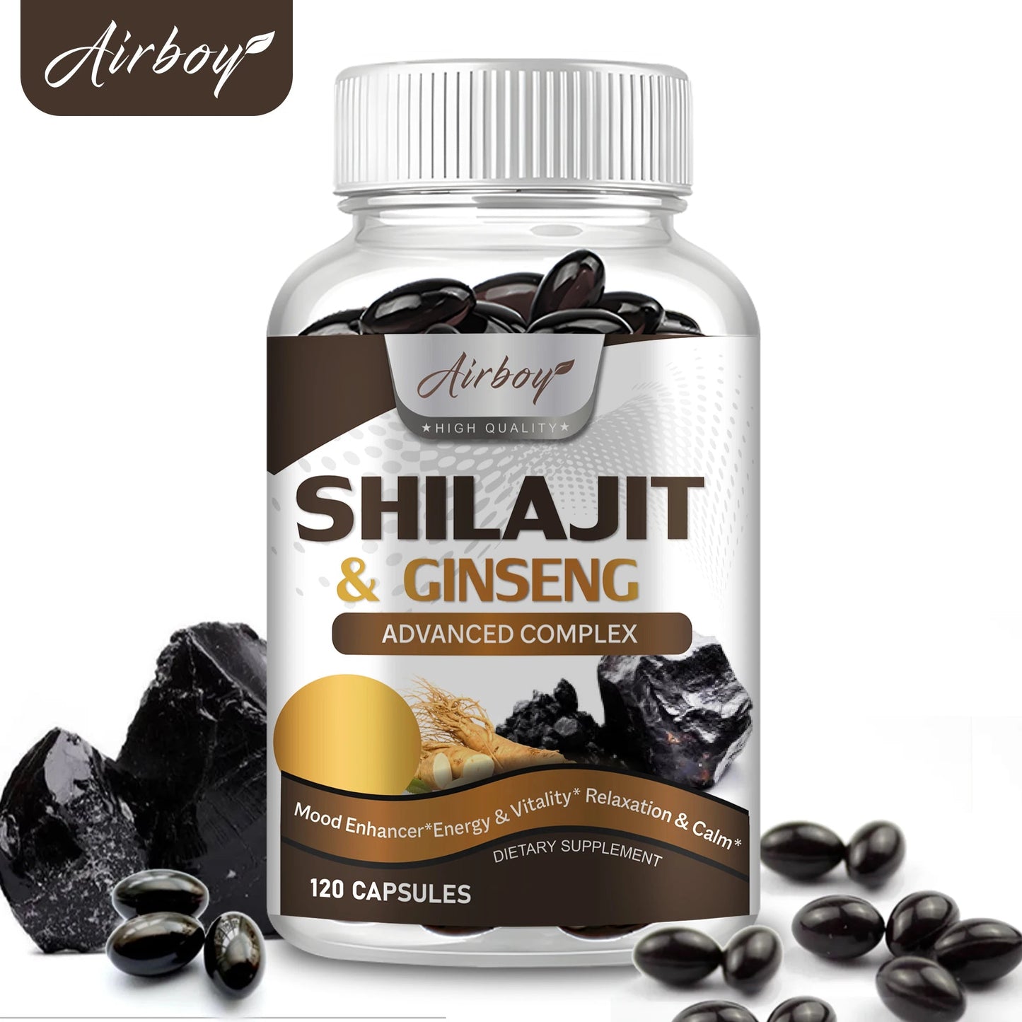 Shilajit & Ginseng Supplement