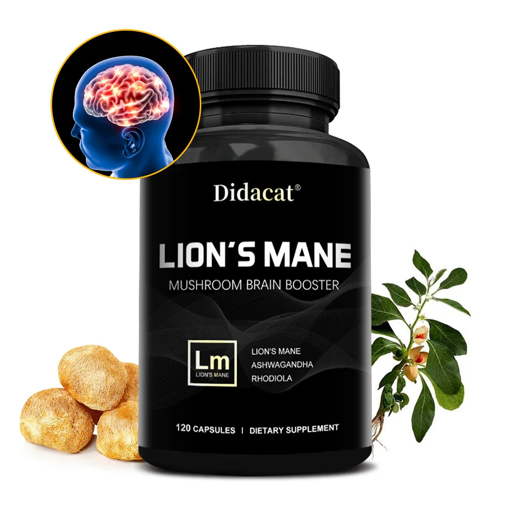 Lion's Mane Mushroom Capsules