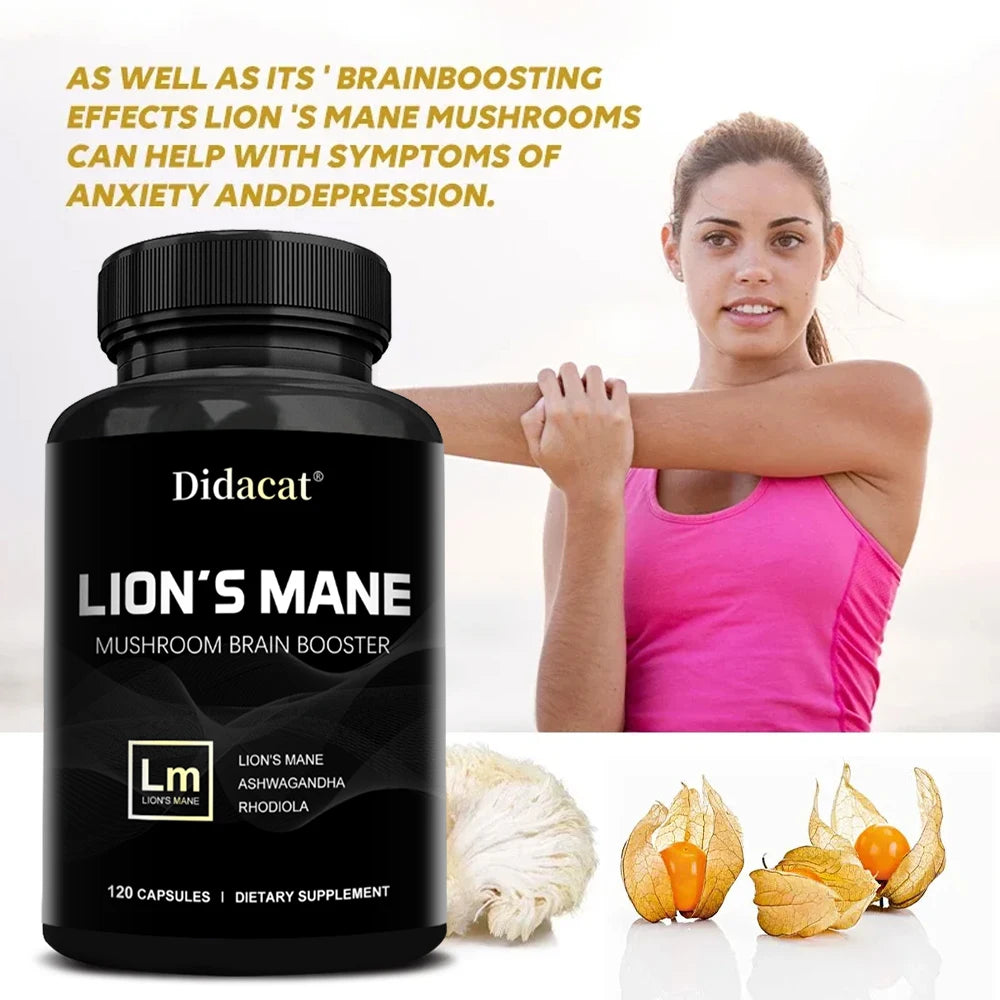 Lion's Mane Mushroom Capsules