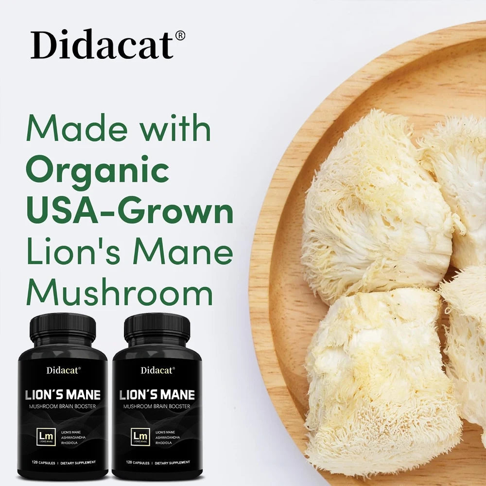 Lion's Mane Mushroom Capsules