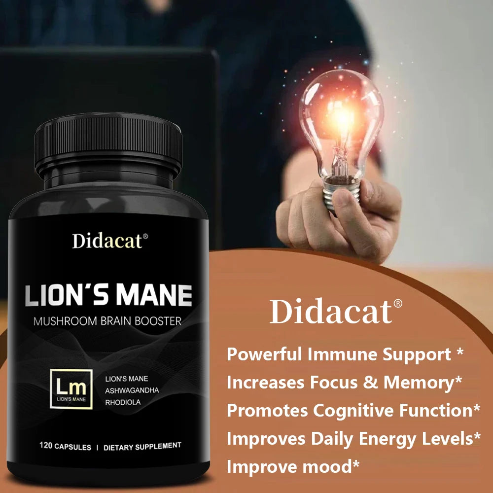 Lion's Mane Mushroom Capsules