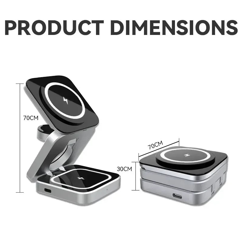 3 in 1 Magnetic Wireless Charger